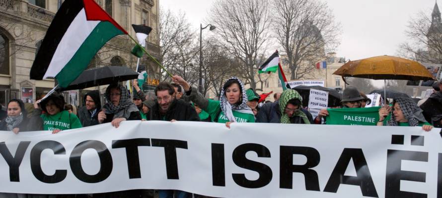 Anti-Israel protesters
