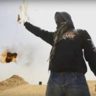 Fire kite terror