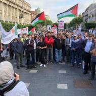 An Ireland Palestine Solidarity Campaign demonstration. (IPSC)