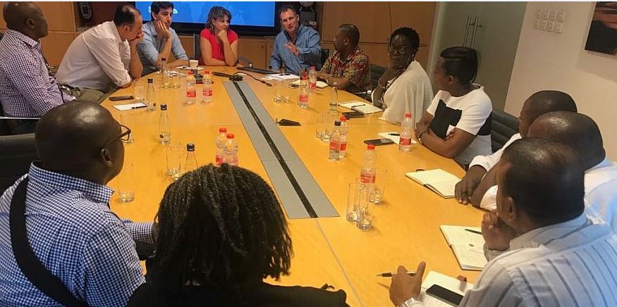 African business leaders in Israel