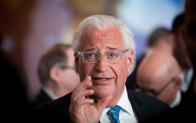 US ambassador to Israel David Friedman