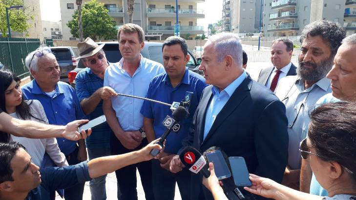 Netanyahu Sderot