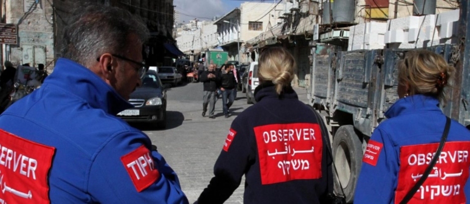TIPH memebrs in Hebron