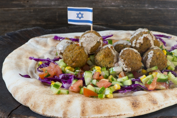 Vegan Israel falafel