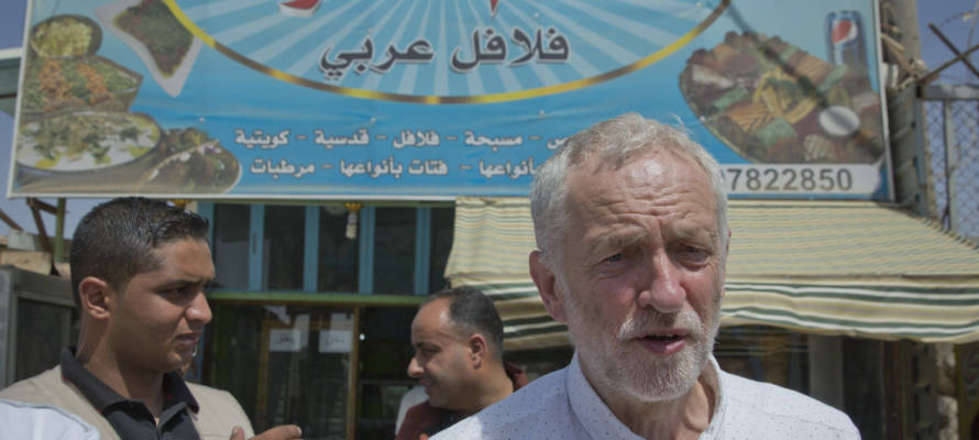 Corbyn in Jordan