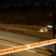 Scene of Havat Gilad car-ramming