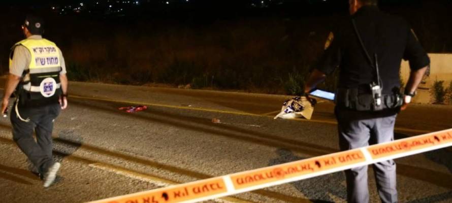 Scene of Havat Gilad car-ramming
