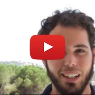 Ryan Fletcher from Florida vists Israel