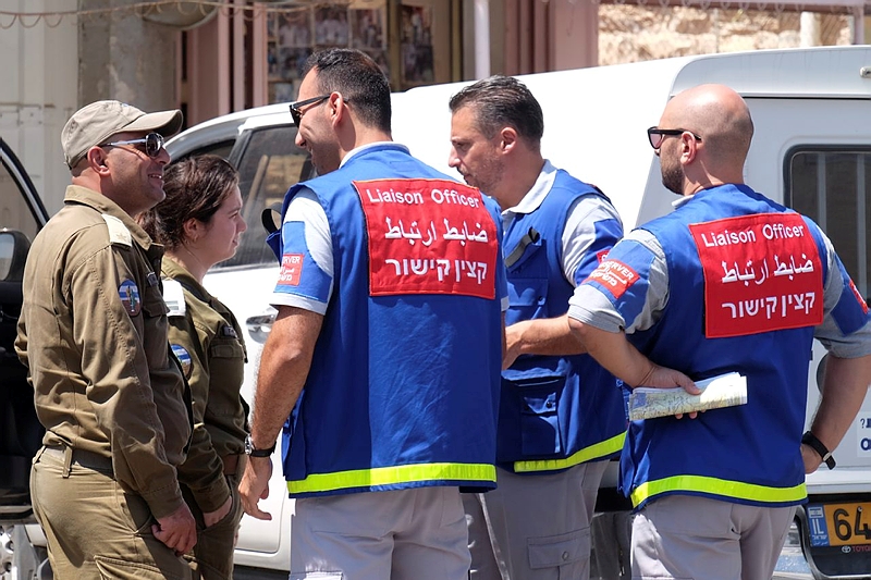 TIPH observers in Hebron