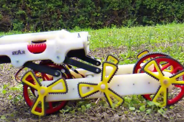 Zarrouk Labs' R-Star search-and-rescue robot. (screenshot)
