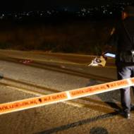 Scene of Havat Gilad car-ramming