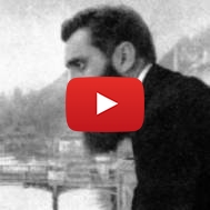 Father of modern Zionism Theodor Herzl. (Courtesy)