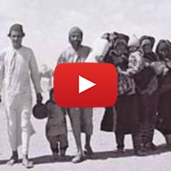 Jewish refugees from Yemen on their way to Israel. (Israeli National Photo Archive)