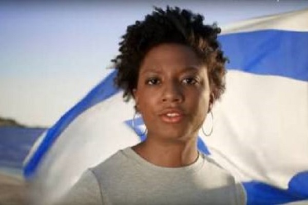 Chloé Valdary, a leading voice in the pro-Israel movement. (Screenshot)