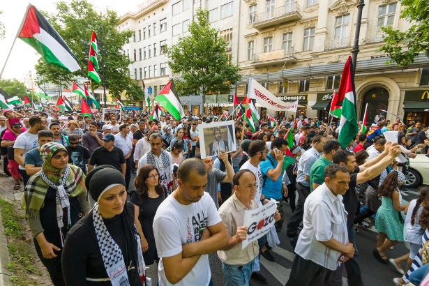pro-Palestinian march in Berlin