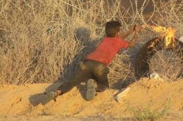 Child terrorist Israel-Gaza border.v2