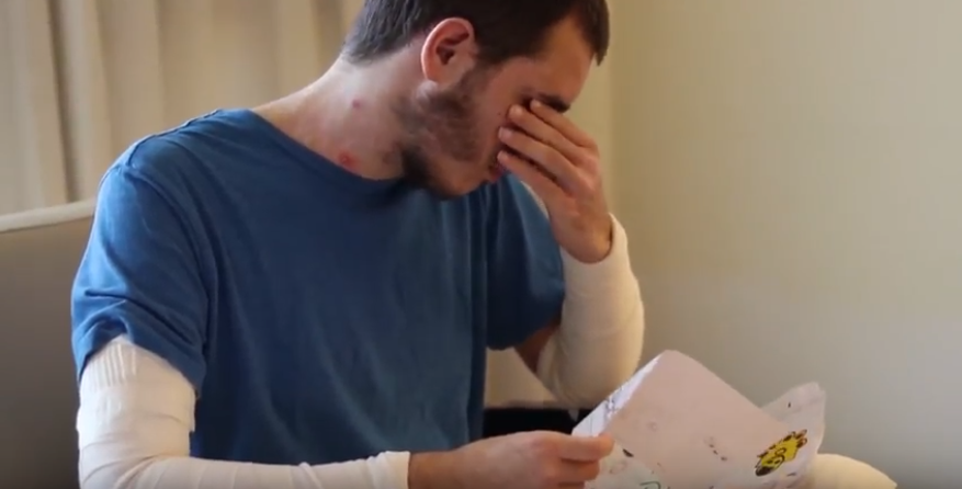 Injured Israeli Soldier