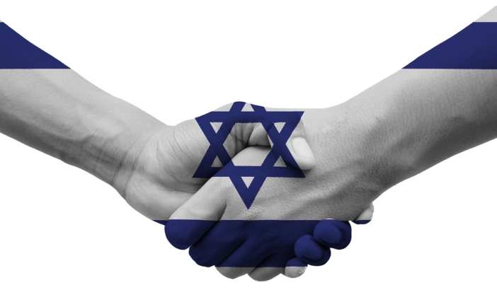 Israel handshake