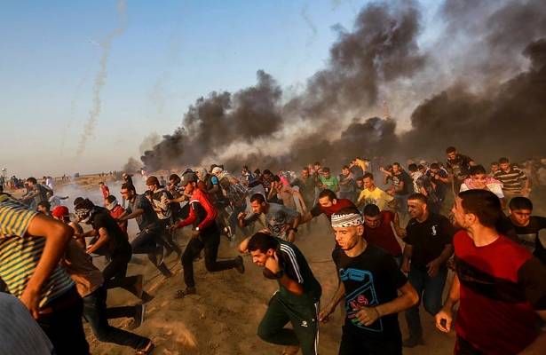 Palestinain riot