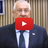 President Reuven Ruvlin. (Screenshot)