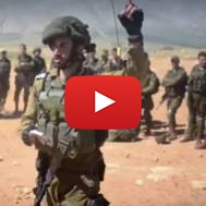 An IDF officer leads his troops. (Screenshot)