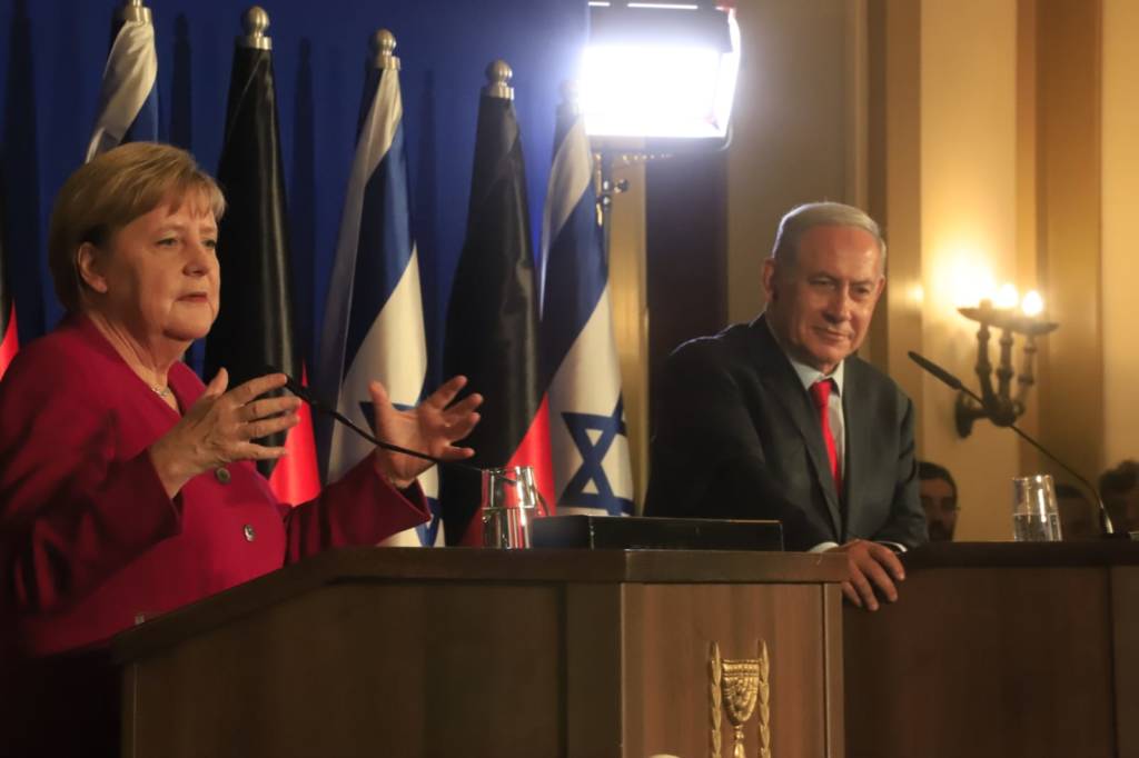 Merkel Netanyahu