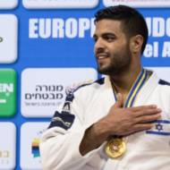 Israeli judoka Sagi Muki.