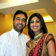 Shilpa Shetty (R) and Raj Kundra. (AP Photo)