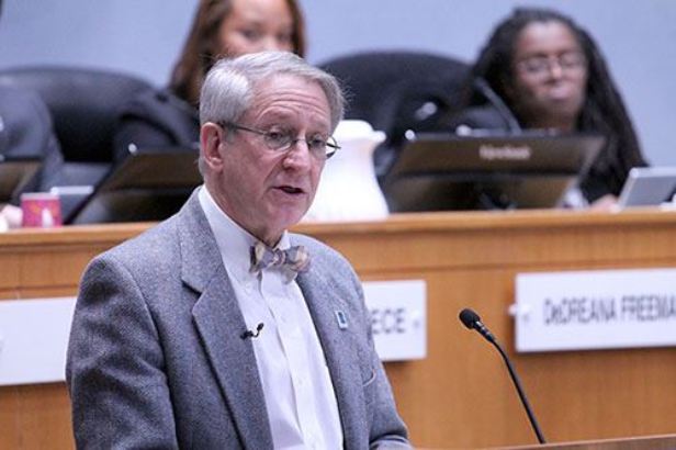Durham’s Mayor Steve Schewel