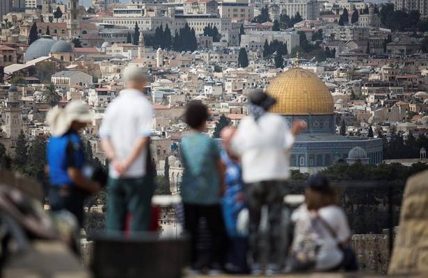 Tourists Jerusalem