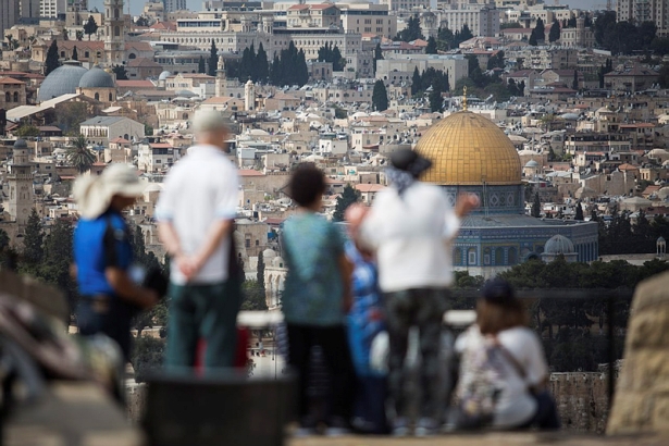 Tourists Jerusalem