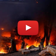 Mortar fire from Gaza