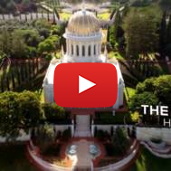 The Bahai Gardens in Haifa. (Screenshot)