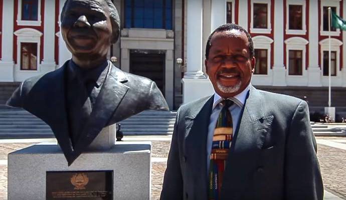 Dr. Kenneth Meshoe, a member of South African parliament. (Screenshot)