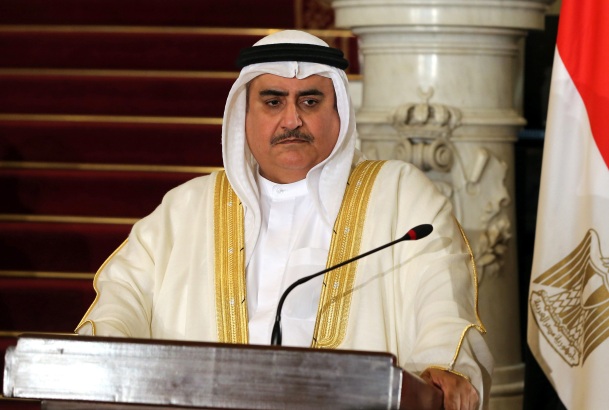 Bahraini Foreign Minister Khalid bin Ahmed al-Khalifa