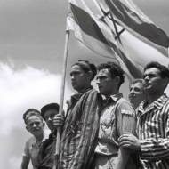 A_GROUP_OF_FORMER_BUCHENWALD_INMATES_ON_BOARD_THE_REFUGEE_SHIP__MATAROA__IN_HAIFA_PORT._ניצולי_שואה_ממחנה_בוכנוואלד,_מגיעים_לנמל_חיפה.D820-065
