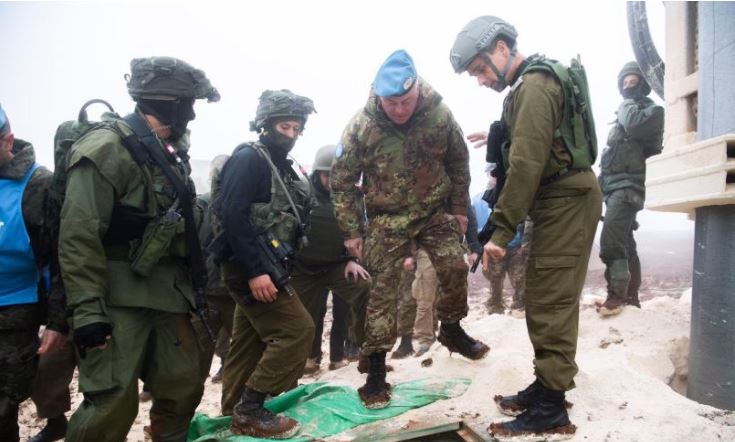 UNIFIL terror tunnel Hezbollah