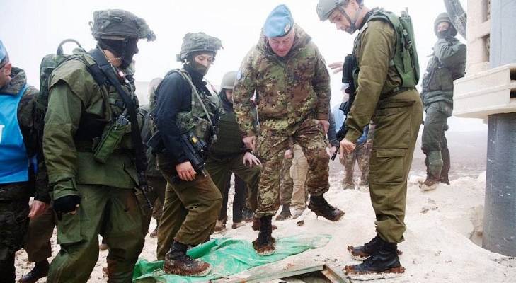 UNIFIL tunnel