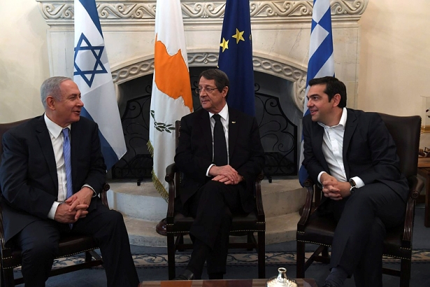 etanyahu meets with President of Cyprus Nikos Anastasiades and Greek Prime Minister Alexis Tsipras