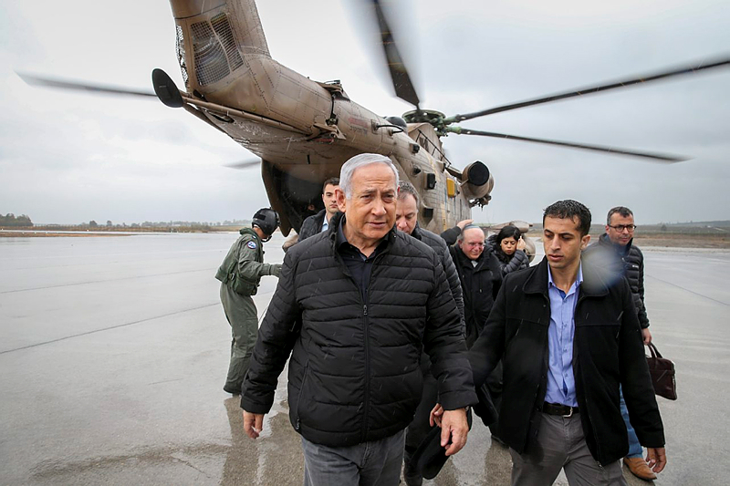 Netanyahu north