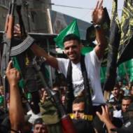Palestinians rejoice in terrorism. (Screenshot)