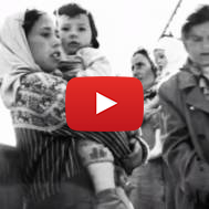 Jewish refugees arrive in Israel. (Screenshot)