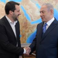 PM Netanyahu & Italian Interior Minister Matteo Salvini