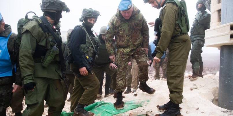 UNIFIL terror tunnel Hezbollah