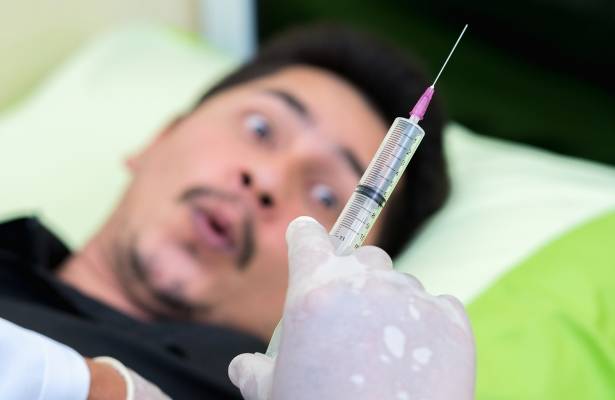 no syringe
