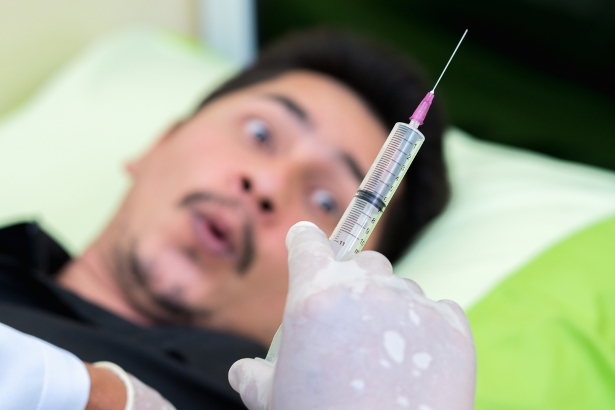 no syringe