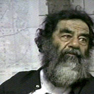 Saddam Hussein soon after his capture near Tiktit, Iraq. (AP Photo/US Military via APTN)