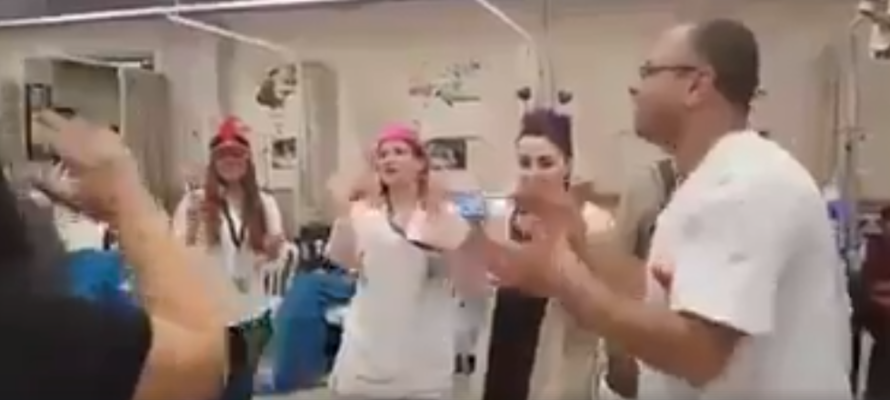 Jewish and Arab Hospital Staff