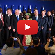 Israeli, African, and American officials. (David Azgury/US Embassy Tel Aviv)