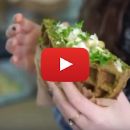 Falafel Waffle